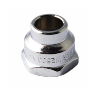 15mm Flared Compression Nut Chrome Plated