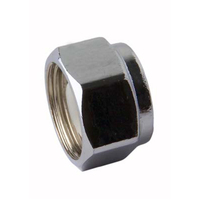 20mm Nylon Compression Kinko Nuts Cone Nickel Plated 