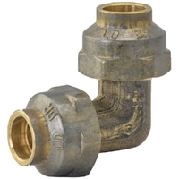 15mm FL X 15mm FL Flared Compression Elbow Brass