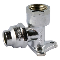 Flared Compression Elbow Lugged Chrome Plated 15FI X 15C LF