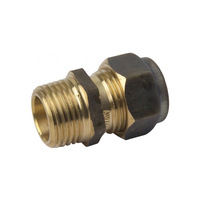 25MI X 25C Nylon Compression Union Brass 