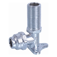 Flared Compression Elbow Lugged Chrome Plated 15MI X 15C LF
