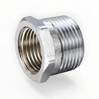 Screwed Bush Reducing Chrome Plated 15MM X 10MM LF