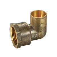 15OD X 15FI Elbow Cap (No14) Brass