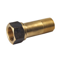 15 X 100mm Adaptor MI X FI Extended Brass 