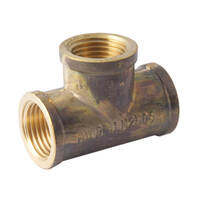 4mm Tee FI Brass 