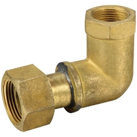 20FI X 25FI Elbow FI X FI Loose Nut Brass