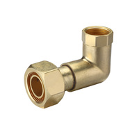 25FI X 25 Loose Nut Elbow Brass Loose Nut 