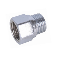 15mm Adaptor MI X FI Chrome Plated 