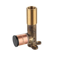 20OD X 18MI 185mm Long Elbow Crimp PEX Brass