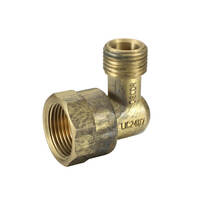 15mm X 20mm Elbow Brass MI X FI
