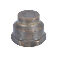 15mm Flared Compression Cap Brass