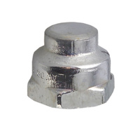 15mm Flared Compression Cap Chrome Plated