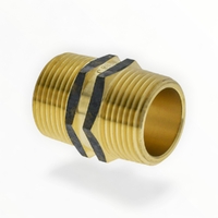 Hexagon Nipple BR 20MM NSW LF