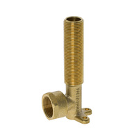 20FI X 18MI Extended 120mm Elbow FI Lugged Brass 