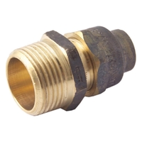 Flared Compression Union Reducing BR 6 MI X 15C LF