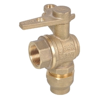 Water Service Ball Valves | Right Angle Fl X Fi Lockable