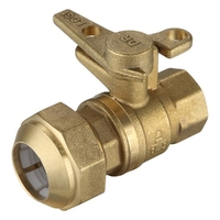 Water Service Ball Valves | Poly Connection Dn X Fi Lockable
