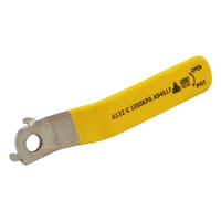 Gas Approved Ball Valve Handles | Lever Handle Extended - Yellow