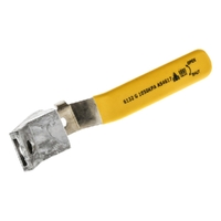 Gas Approved Ball Valve Handles | Lockable Handle Kit - Yellow