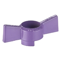 Watermarked Ball Valve Handles | Butterfly Handle - Lilac