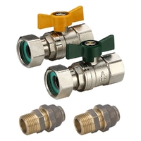 Swivel Nut Ball Valve Kits | Fi With Flared Union (Gas & Water)
