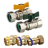 Swivel Nut Ball Valve Kits | Fi Pressfit Union Coupling