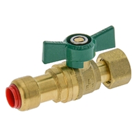 Non Return Isolation Valves | With Check Valve Cu Push Fit X Swivel Fi