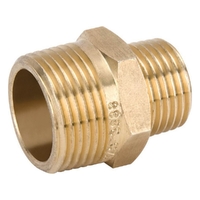 Screwed Brassware | Hexagon Nipple Reducing