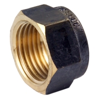 Screwed Brassware | Hexagon Cap