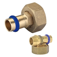 Water Fittings - Lead Free Brass | Swivel Nut Adaptor Fi Reducing Conical