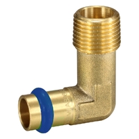 Water Fittings - Lead Free Brass | Elbow Mi