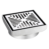 Floor Grates | Square Floor Grate Brass