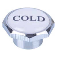 Unstyled Tapware | Buttons Hot / Cold
