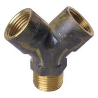 Y Piece | Screwed Brassware