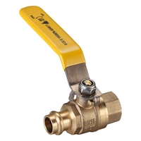 Lever Handle Press Fit Cu X Fi | Gas Approved Ball Valves