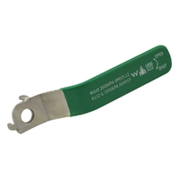 Lever Handle Extended - Green | Watermarked Ball Valve Handles