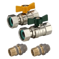Fi With Flared Union (Gas & Water) | Swivel Nut Ball Valves