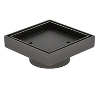 Square Tile Insert Grate Brass | Designer Series