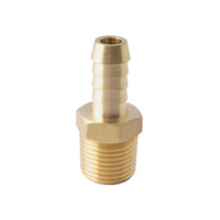 6MI X 6mm Hose Barb Brass 