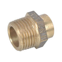 15OD X 15MI Brazing Connector Brass