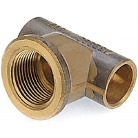 15mm OD X 15mm OD X 15mm FI #30 Tee (1/2" OD X 1/2" OD X 1/2" FI)