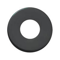 15mm Matte Black Designer Cover Plate BSP 
