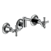 Dorset Cross Laundry Sets
 Jumper Valve - Chrome (Lf)