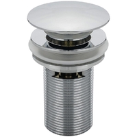 32 Plug And Waste Pop-Up Basin Wth Over Flow Chrome Plated 