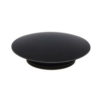 40 Matte Black Dome Cover Plug And Waste 