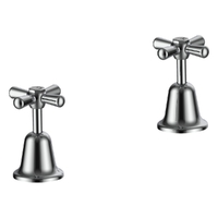 Dorset Cross Sink Top Assemblies Jumper Valve - Chrome (Lf)