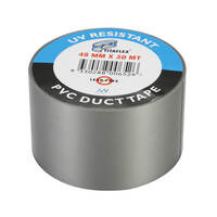 48mm X 30Mt Duct Tape Grey UV Resistant 