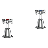 Easy Clean Cross Sink Top Assemblies Jumper Valve - Chrome (Lf)