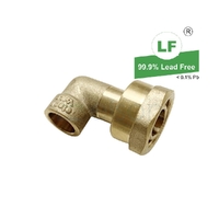 Connector Brass Capillary Bent Tap No. 63 NUT